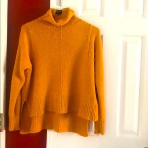 Free press XS mustard sweater